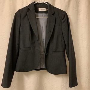Charcoal Gray Calvin Klein Blazer